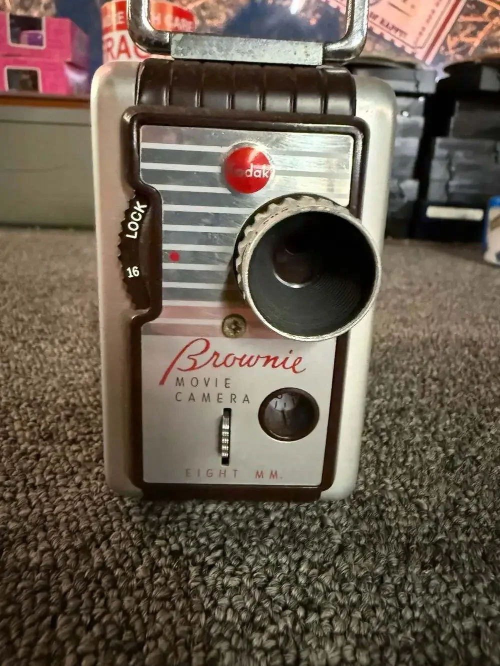 Vintage Kodak Brownie Movie Camera 8mm
